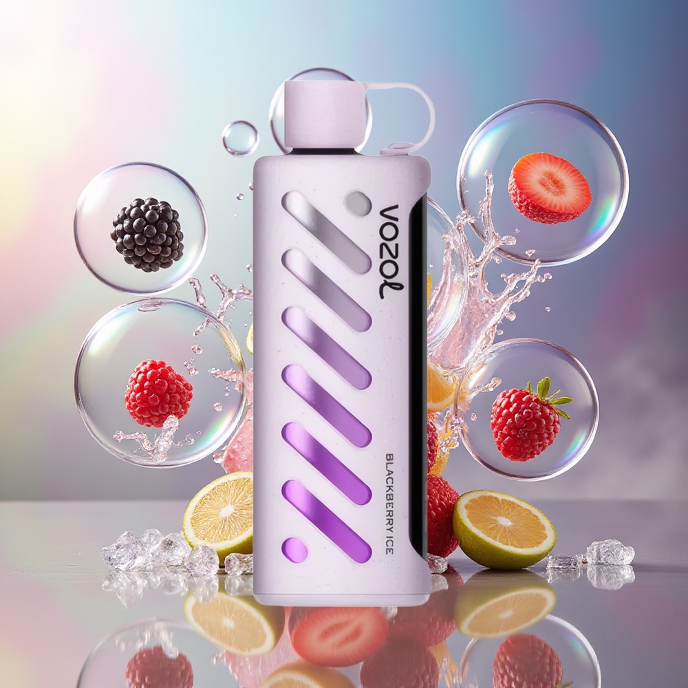 VOZOL Gear Shisha 25000 Puffs 1000mAh Engros Danmark Blackberry Is