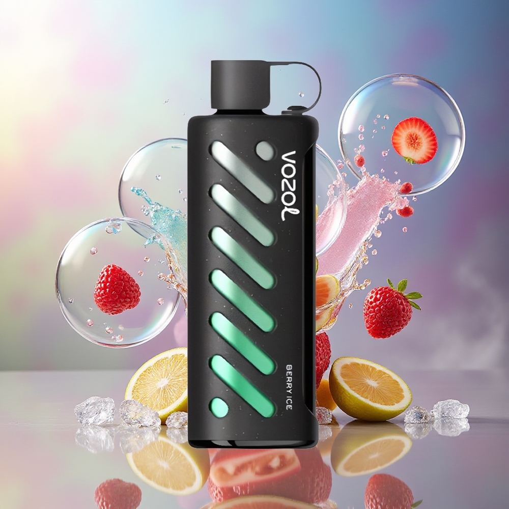 VOZOL Gear Shisha 25000 Puffs Bær Is Engros Danmark Dual Mesh Dual Modes