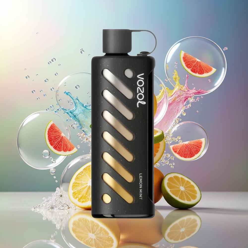 VOZOL Gear Shisha 25000 Puffs Citronmynte Engros Danmark 1000mAh