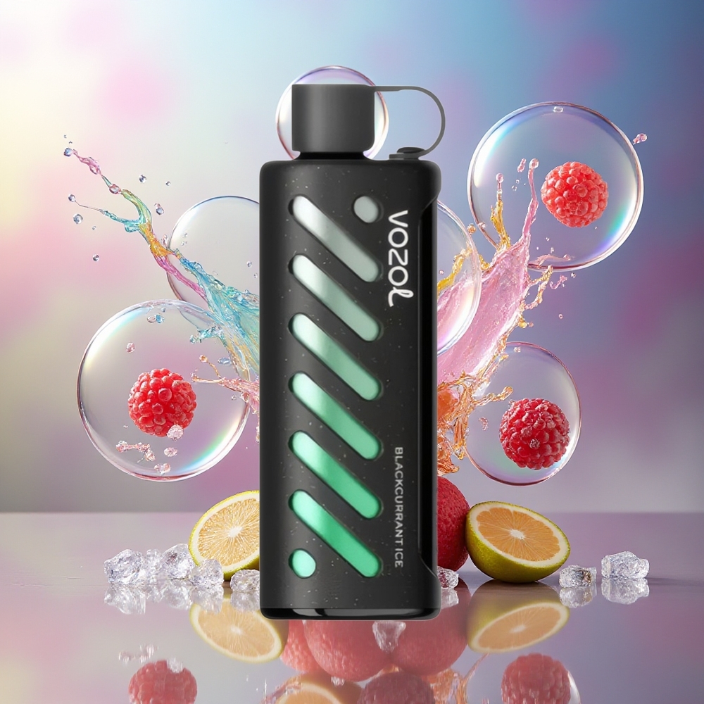 VOZOL Gear Shisha 25000 Puffs Dual Mesh Engros Danmark Solbær Is