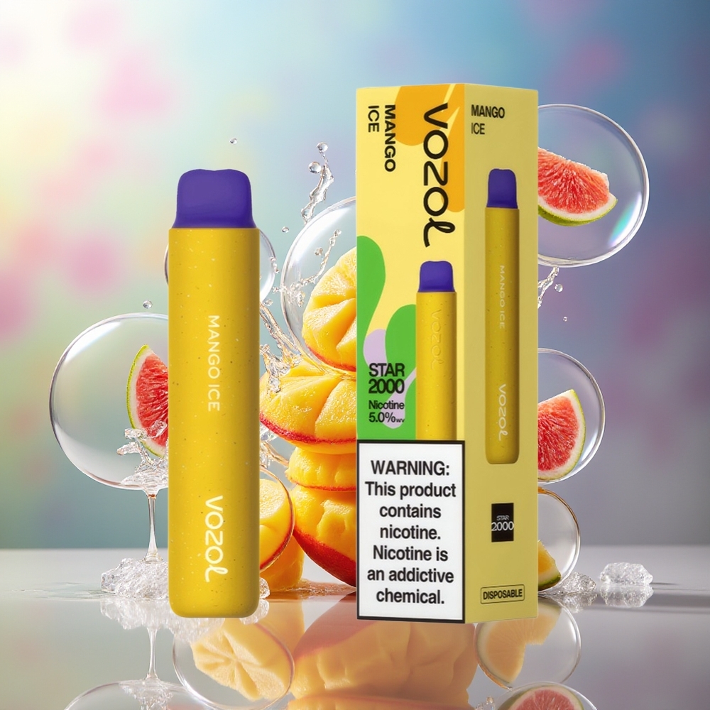 VOZOL STAR 2000 Engros Danmark Mango Is 65% PCR Materialer