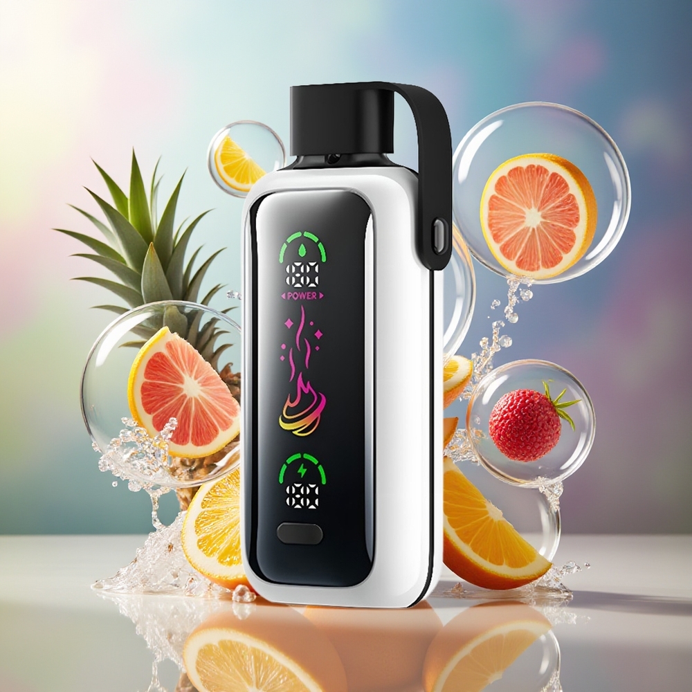 VOZOL Star 20000 Puffs Dual Mesh Engros Danmark Appelsin Ananas Litchi