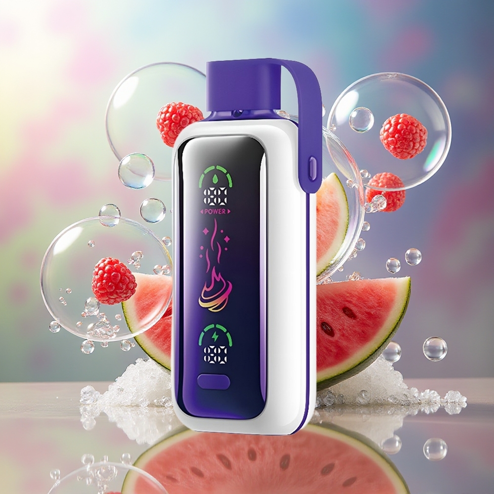 VOZOL Star 20000 Puffs Dual Mesh Engros Danmark Hindbær Vandmelon