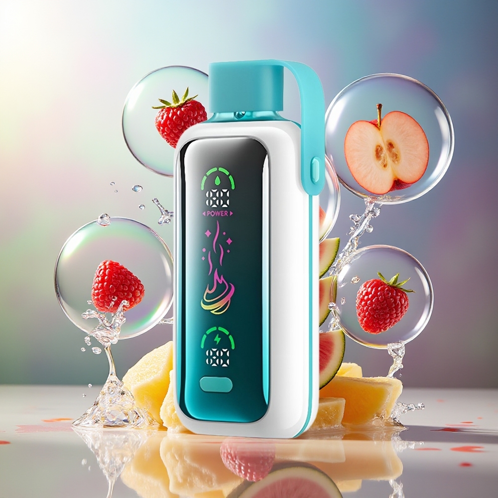 VOZOL Star 20000 Puffs Dual Mesh Engros Danmark Hindbær Æble Vandmelon Ananas