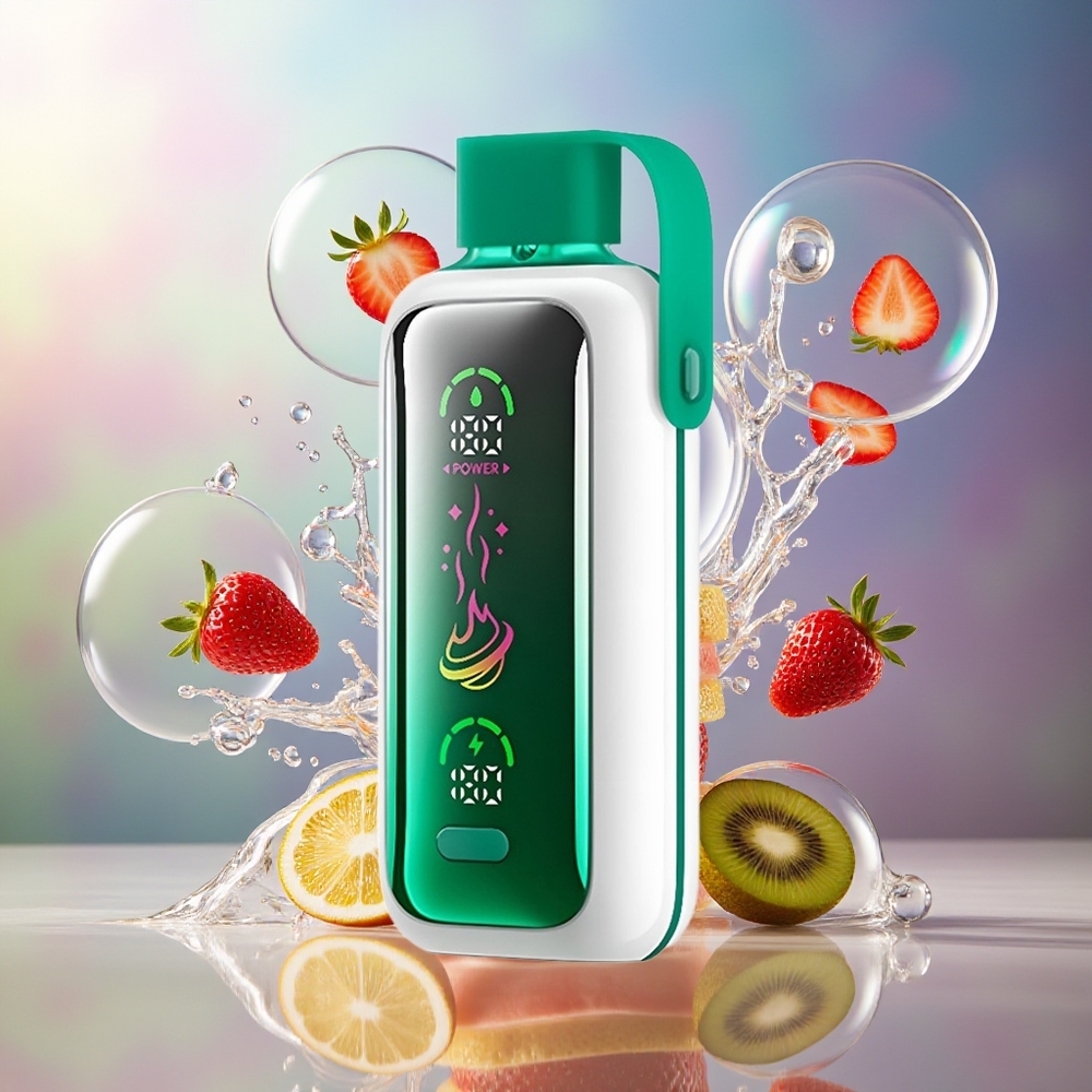 VOZOL Star 20000 Puffs Dual Mesh Engros Danmark Jordbær Kiwi