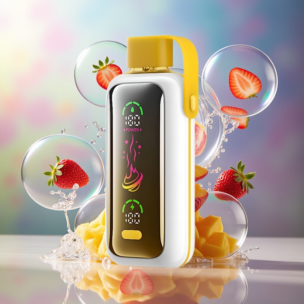 VOZOL Star 20000 Puffs Dual Mesh Jordbær Mango Engros Danmark