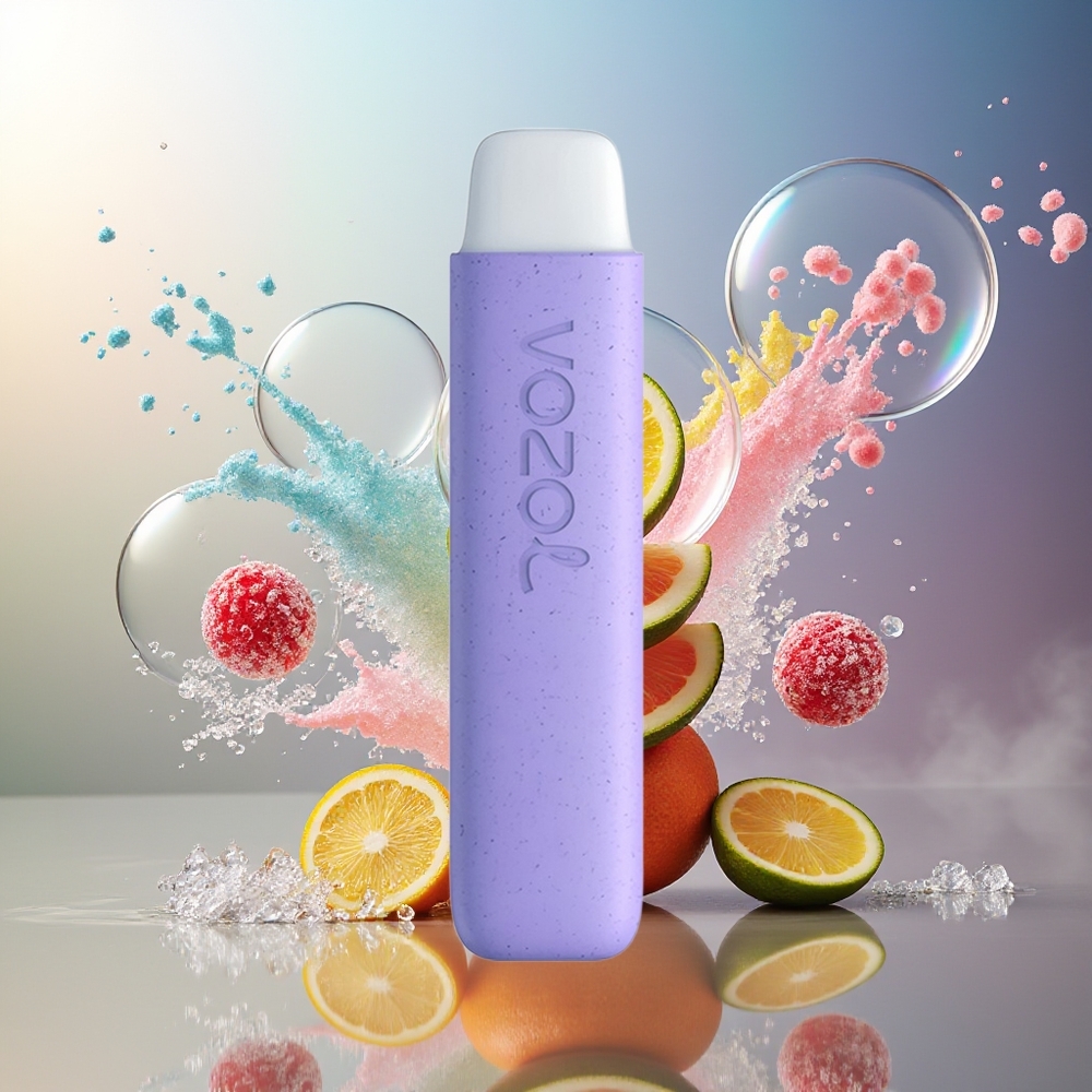 VOZOL STAR 550 Engros Danmark Opdeligt Batteri Aloe Grape