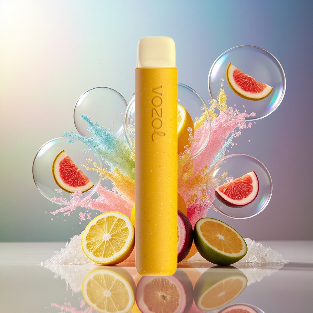 VOZOL STAR 600 Engros Danmark Citron Passionsfrugt 2ML Mesh Coil