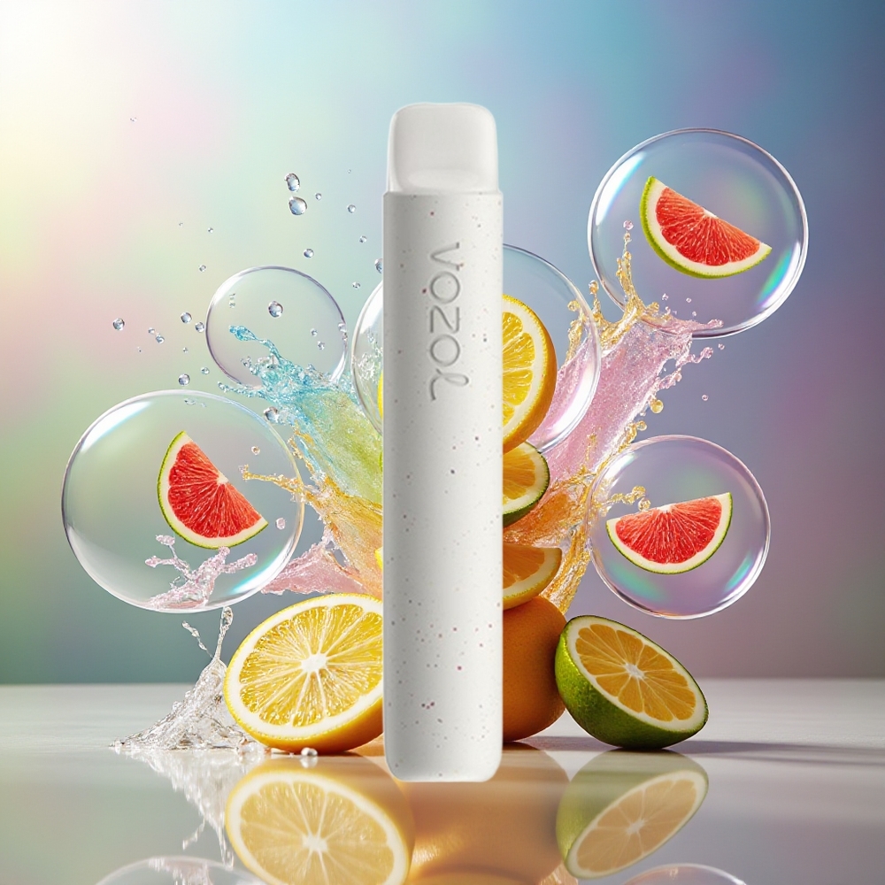 VOZOL STAR 600 Engros Danmark Disposable Citron Mojito 65% PCR Materialer
