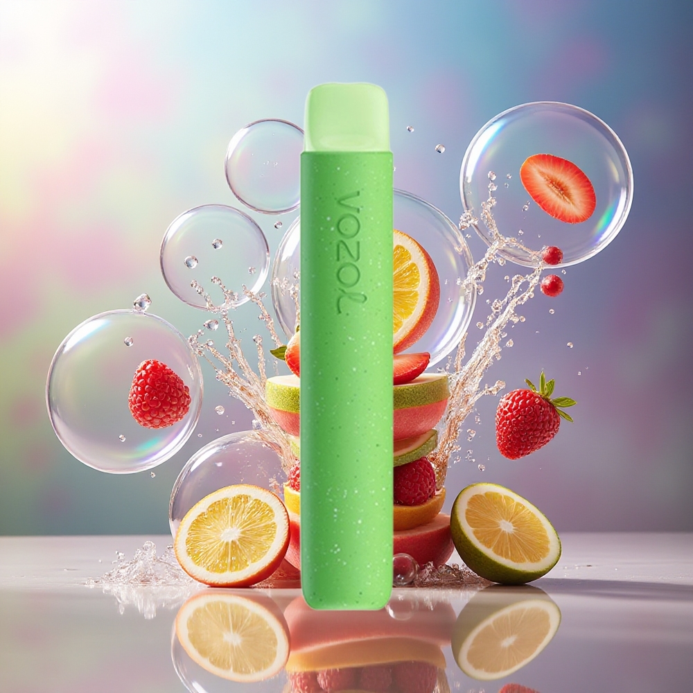 VOZOL STAR 600 Engros Danmark Engangsdamp Skovbær Storm 2ML & 500mAh