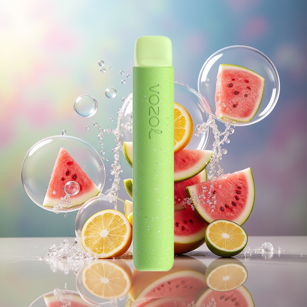 VOZOL STAR 600 Vandmelon Bobletyggegummi 500mAh Engros Danmark
