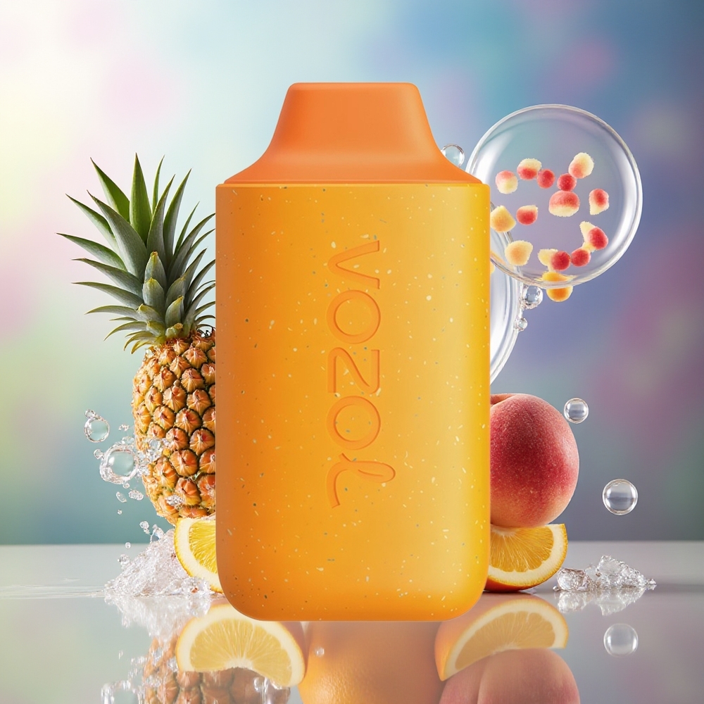 VOZOL STAR 6000 Engros Danmark 14ML Ananas Appelsinfersken