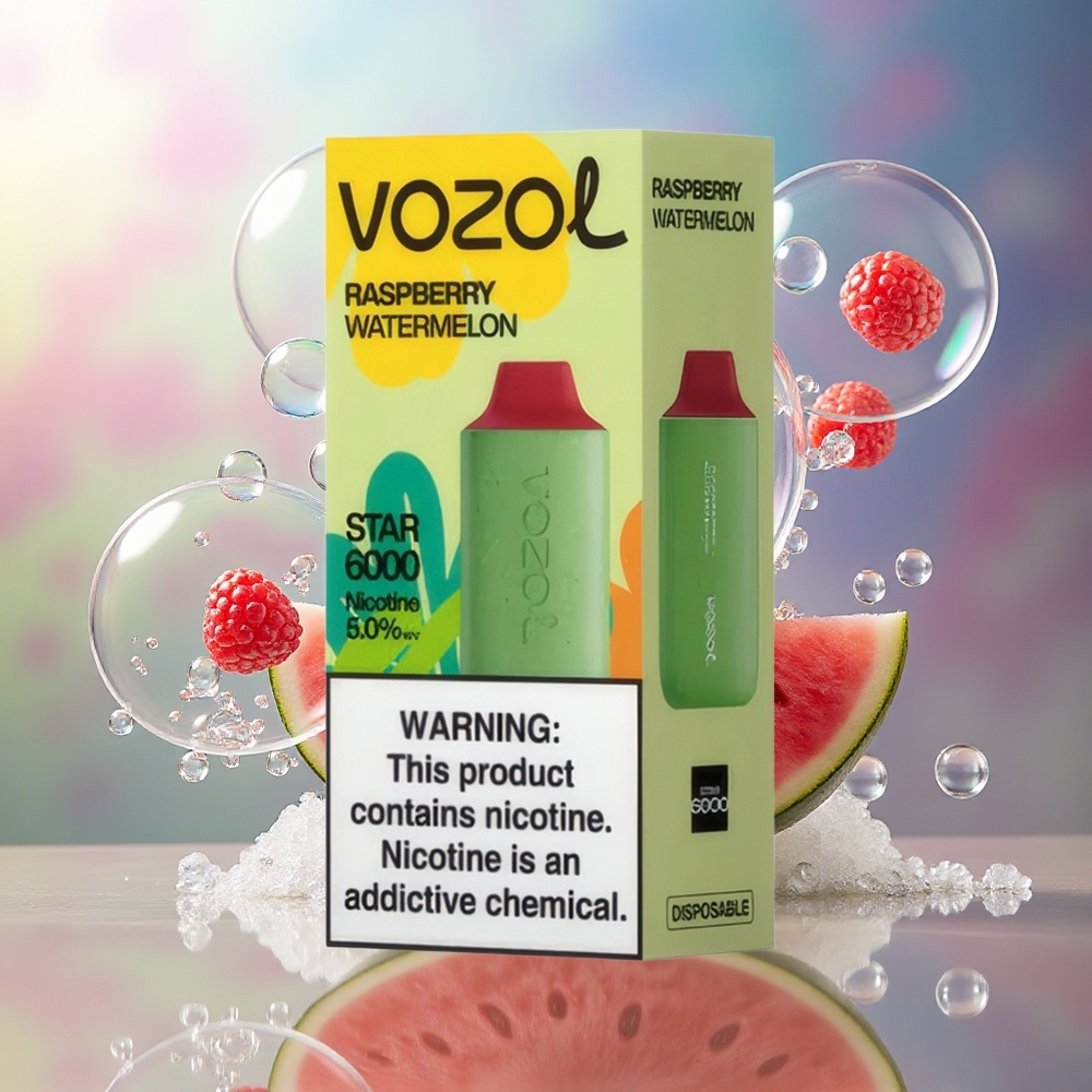 VOZOL STAR 6000 Engros Danmark 14ML Bær Vandmelon Engros Danmark
