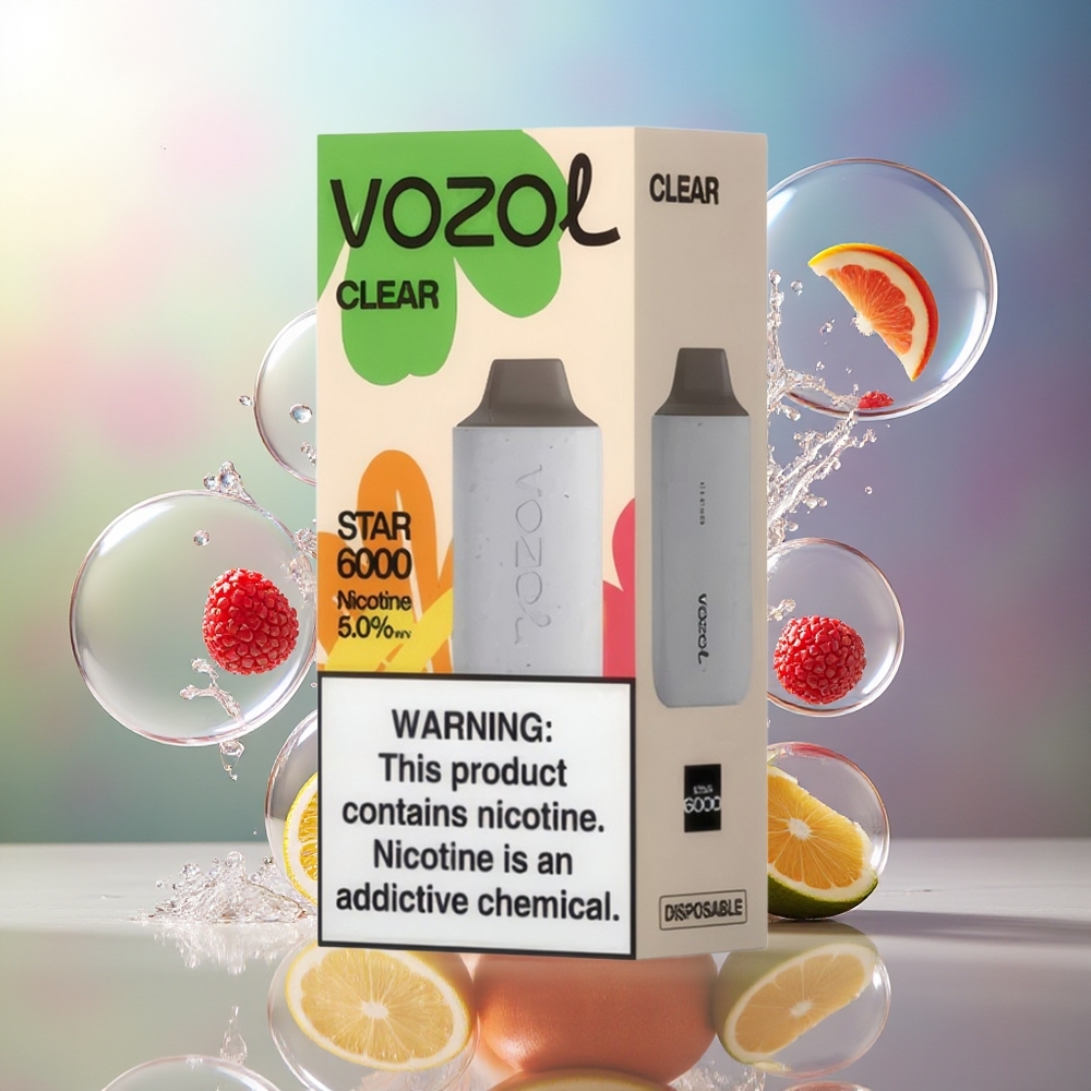VOZOL STAR 6000 Engros Danmark 14ML Disposable E-cigaret Klar