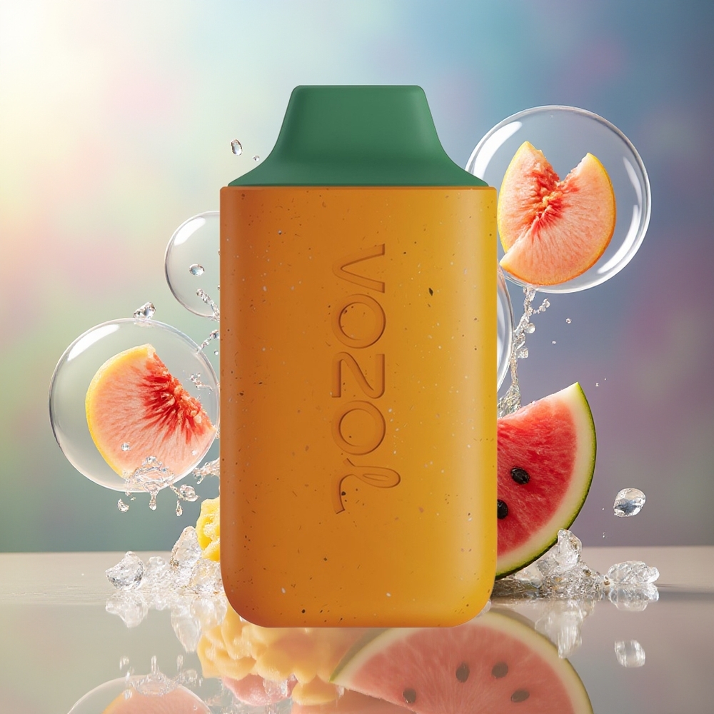 VOZOL STAR 6000 Engros Danmark 14ML Mango Fersken Vandmelon Engangs Vape