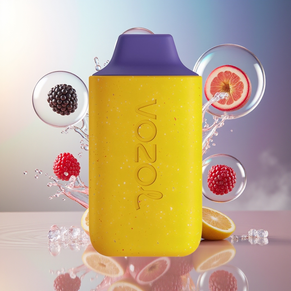 VOZOL STAR 6000 Engros Danmark 6000 Puffs Brombær Passionsfrugt Mælk