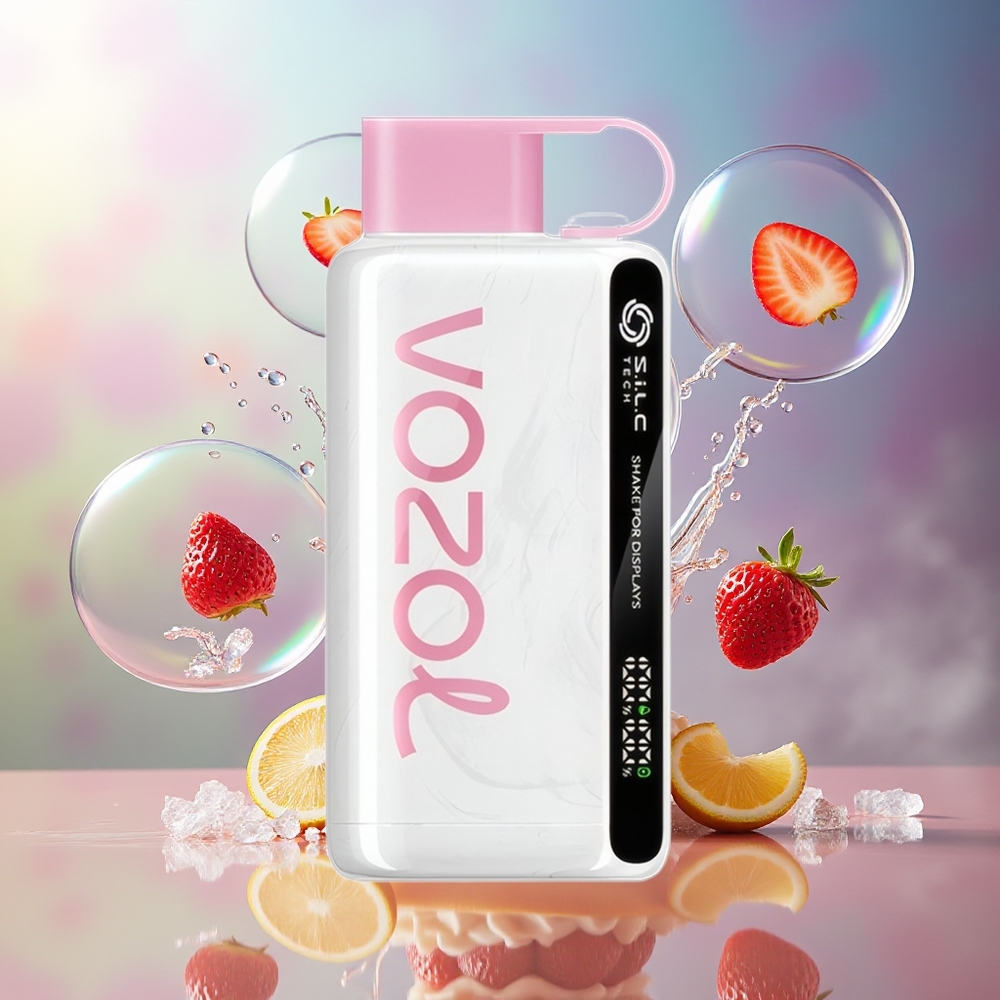 VOZOL STAR 9000/12000 Engros Danmark Engangs Vape Jordbær Iscreme 650mAh