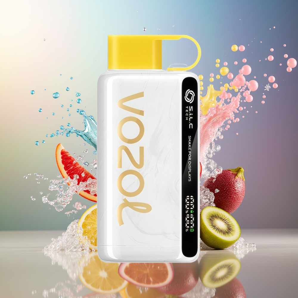 VOZOL STAR 9000/12000 Engros Danmark Kiwi Passionsfrugt Guava S.i.L.C TECH