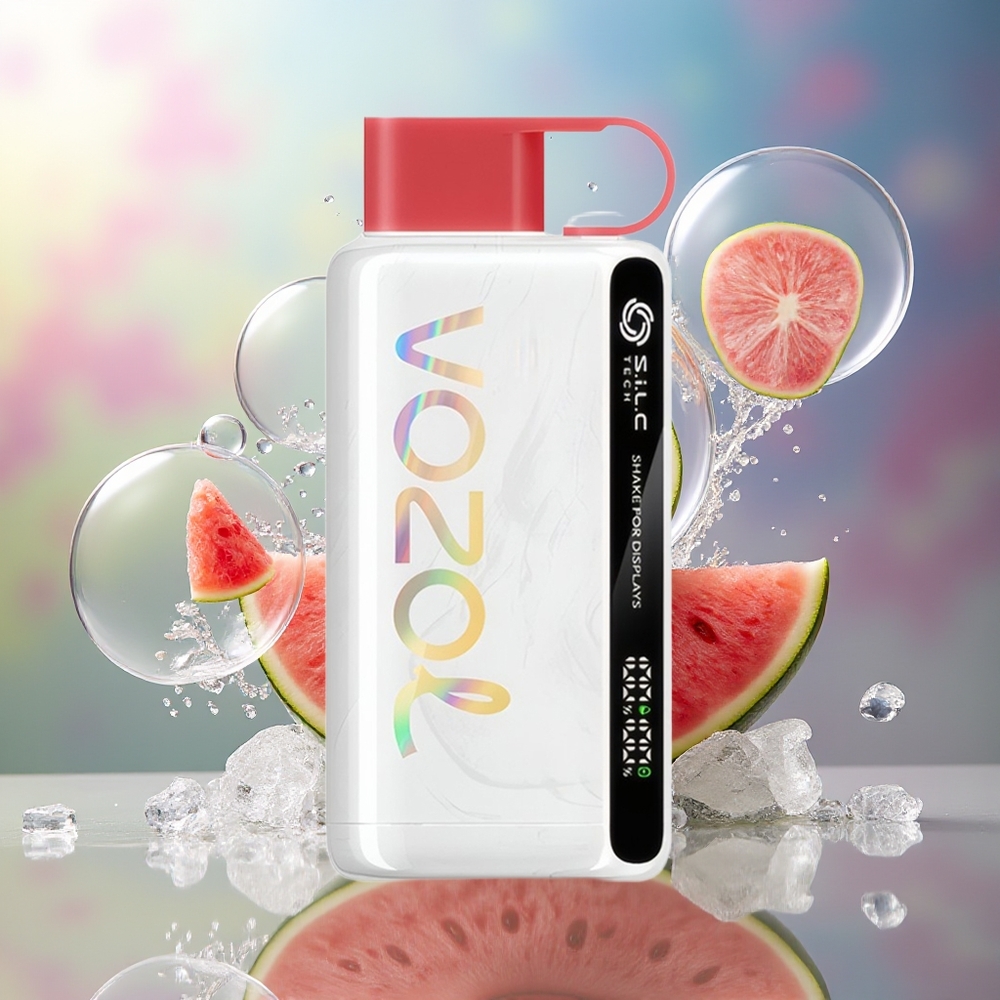 VOZOL STAR 9000/12000 Engros Danmark Vandmelon Is Engangsdamp med 650mAh
