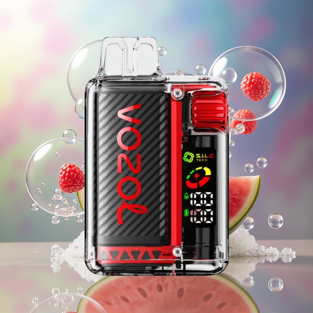 VOZOL Vista 20000 Puffs Genanvendelig Kit Raspberry Vandmelon Engros Danmark