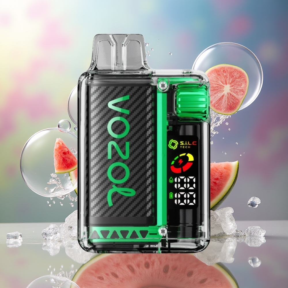 VOZOL Vista 20000 Puffs Vandmelon Is OLED Skærm Engros Danmark