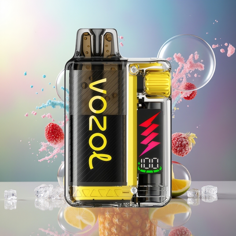 VOZOL VISTA PLUG 6000/10000 Ananas Is Engros Danmark 360 Grader Smagsfrihed