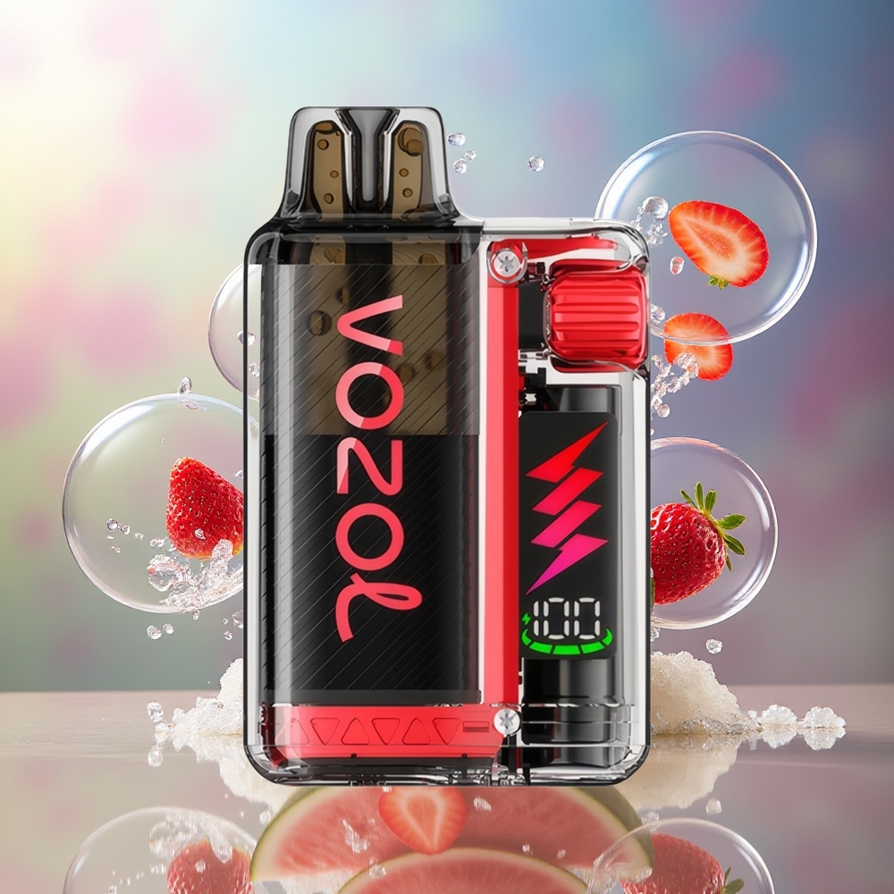 VOZOL VISTA PLUG 6000/10000 Engros Danmark Jordbær Vandmelon 360° Smagsfrihed