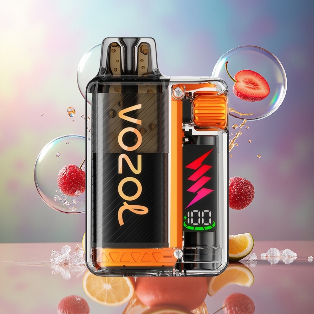 VOZOL VISTA PLUG 6000/10000 Engros Danmark Smagfuldhed 360° Kirsebær Cola